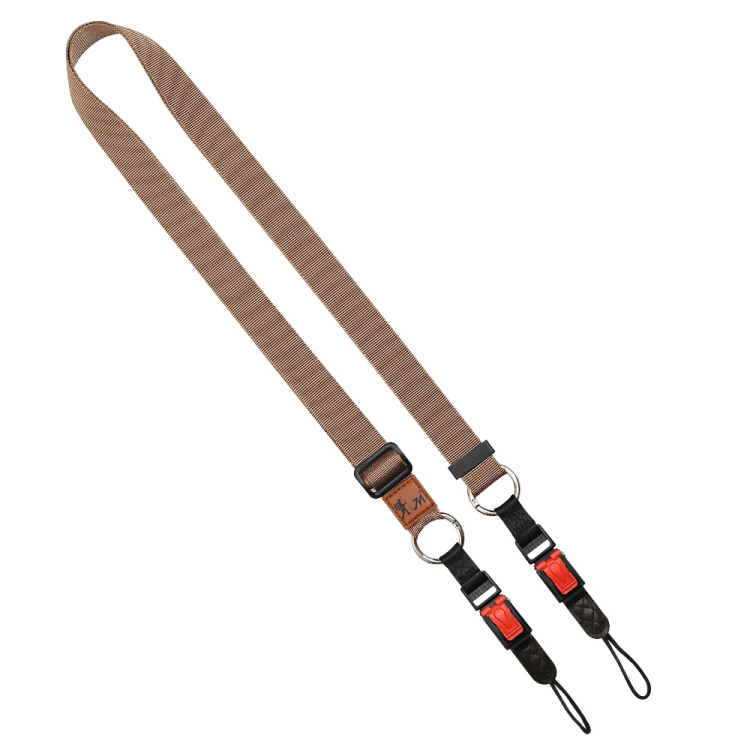 

XJ03 Camera Shoulder Hanging Neck Strap(Khaki)