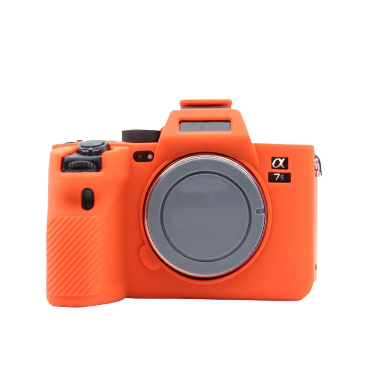 

Soft Silicone Protective Case for Sony A7S III / A7S3 (Orange)