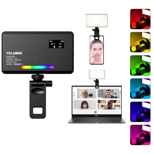 

YELANGU LW140RGB 140 LEDs RGB Studio Light Video & Photo Fill Light (Black)