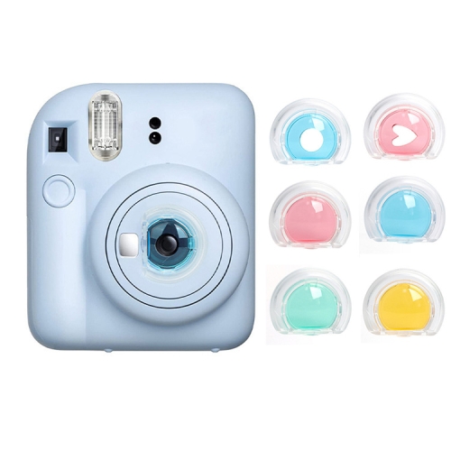 

For Fujifilm Instax mini 12 6-in-1 Jelly Six Colors Camera Filter