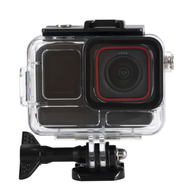 

For Insta360 Ace Pro 2 Underwater Waterproof Housing Case with Base Adapter & Screw (Transparent)