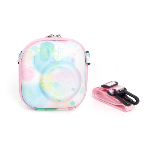 

Painted EVA Hard Case PU Storage Bag for FUJIFILM Instax mini 7+/8/9/11/12/40(Dream Bubbles)