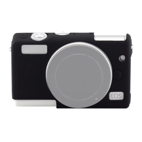 Soft Silicone Protective Case for Canon EOS M200 (Black) startrc panorama camera silicone protective case