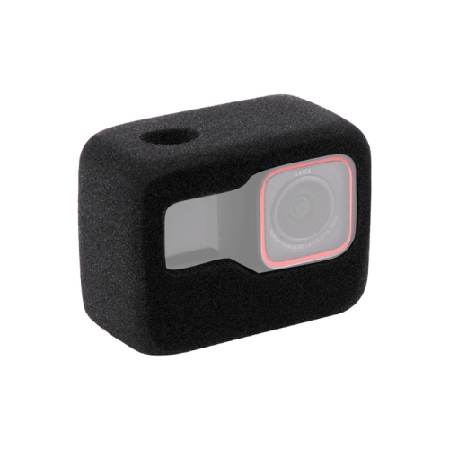 For Insta360 Ace Pro Sponge Foam Windshield Housing Case (Black)