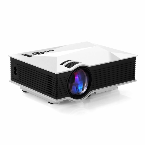 UC68+ 40ANSI 1024 x 600P thuisbioscoop multimedia HD LED-projector, ondersteuning voor USB/SD/HDMI/VGA/IR