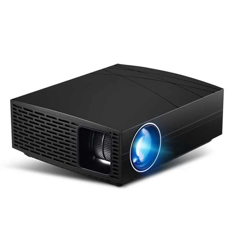 

Vivibright F20 PRO 5.8 inch Single LCD Display Panel 1920x1080P Smart Projector with Remote Control, Support AV / Audio / HDMI / USB x 2 / SPDIF (Black)