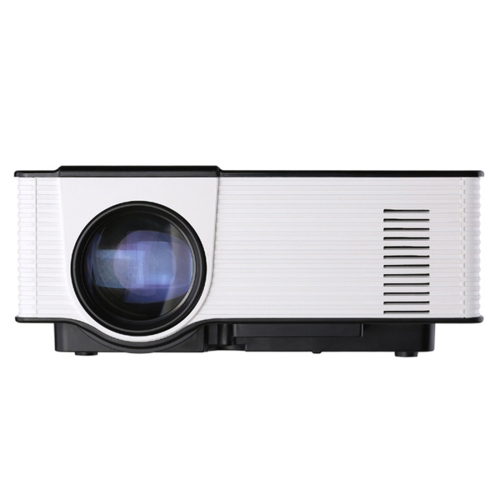 VS-314 Mini proyector 1500ANSI LM LED 800x480 WVGA Proyector de video multimedia, compatible con interfaces VGA / HDMI / USB / TF / AV / TV, distancia de proyección: 1.2-5m (blanco)