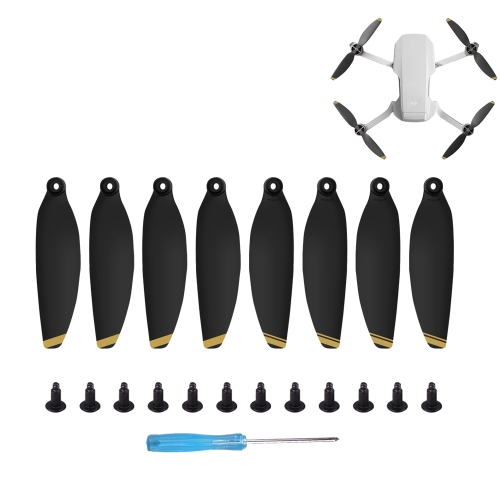

8PCS/Set Sunnylife 4726F Low Noise Quick-release Wing Propellers for DJI Mavic Mini 1(Gold)