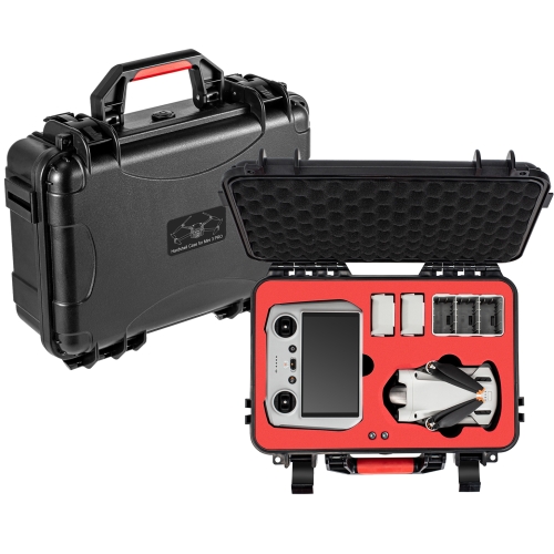 

STARTRC ABS Waterproof Shockproof Suitcase Crossbody Portable Storage Box for DJI Mini 3 Pro (Black)