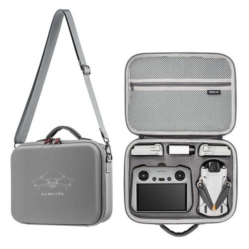 

For DJI Mini 3 Pro / RC with Screen STARTRC Waterproof Shoulder Storage Bag Handbag(Grey)