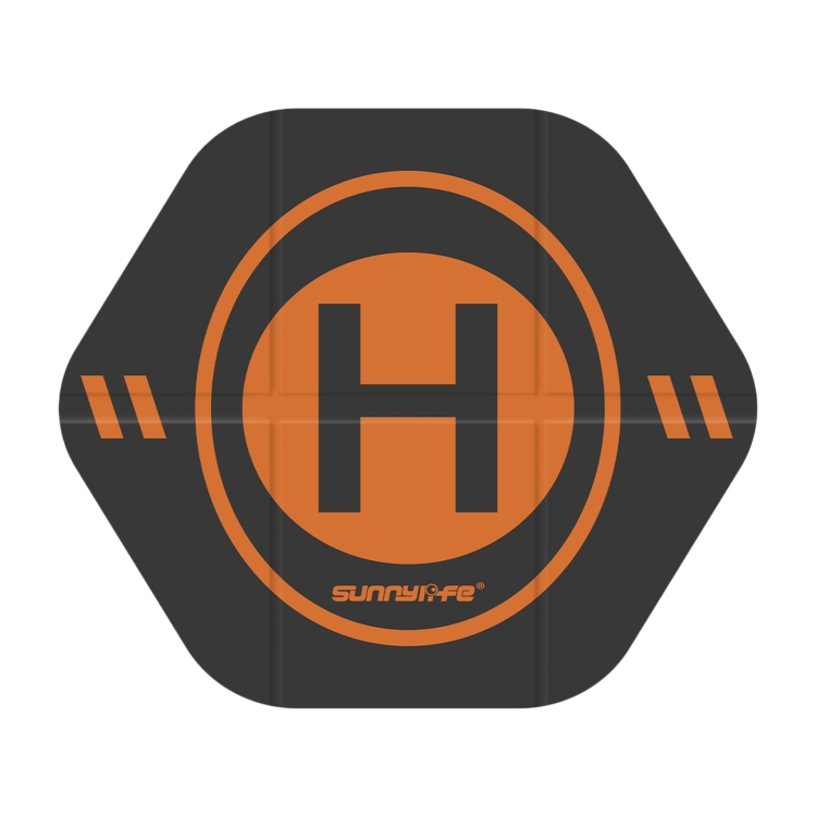 

Sunnylife Drone Landing Pad 35cm Fast-Fold Double-Sided Leather Waterproof Helipad for DJI Neo / Avata 1 / 2 / Mini Series (Yellow+Orange)