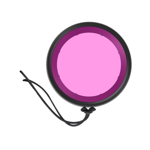 

For DJI Osmo Action 5 Pro / 4 / 3 Housing Diving Color Lens Filter (Purple)