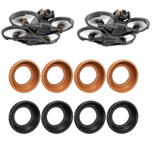 

Fr DJI Avata 2 STARTRC Motor Protective Cover (Black+Orange)