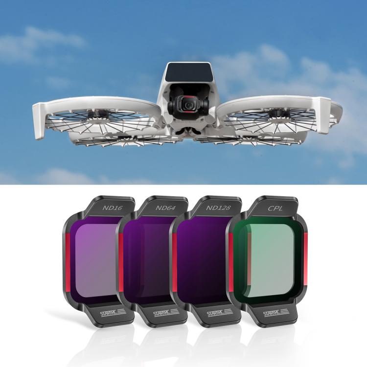 

For DJI Flip STARTRC 4 in 1 ND16 ND64 ND128 CPL Lens Filter