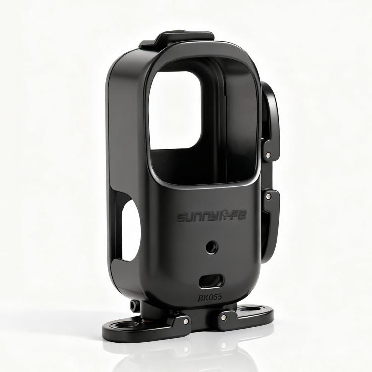

For DJI Osmo Nano Sunnylife Foldable Vertical-Horizontal Adapter Mount Protective Frame Mounting Brackets Housing Cover (Black)