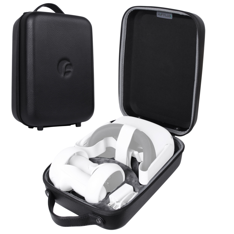 

Hifylux Q2-BF3 Storage Case Bag Portable PU Bag for Oculus Quest 2 (Black)