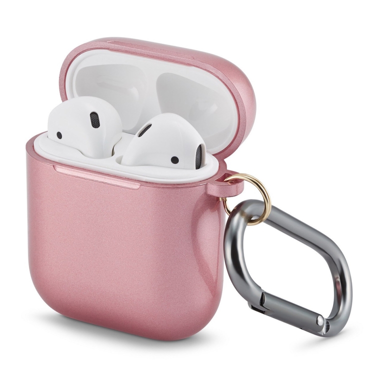 Metallic Paint UV Earphone Protective Case for Apple AirPods