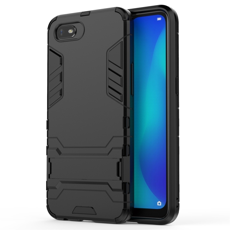 For OPPO A1k Realme C2 Shockproof PC TPU Protective Case with
