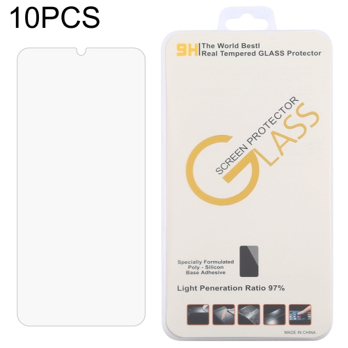 

For Doogee S88 Pro / S88 / S88 Plus 10 PCS 0.26mm 9H 2.5D Tempered Glass Film