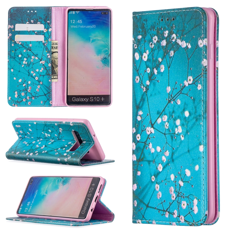 For Samsung Galaxy S10 Plus Colored Drawing Pattern Invisible