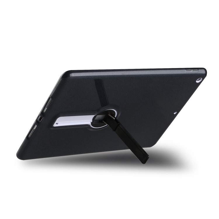 

Shockproof Glitter PC + TPU Protective Case with Holder For iPad 10.2 2021 / 2020 / 2019(Black)