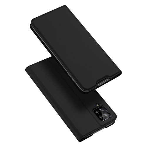 

For Samsung Galaxy A12 DUX DUCIS Skin Pro Series Horizontal Flip PU + TPU Leather Case, with Holder & Card Slots(Black)