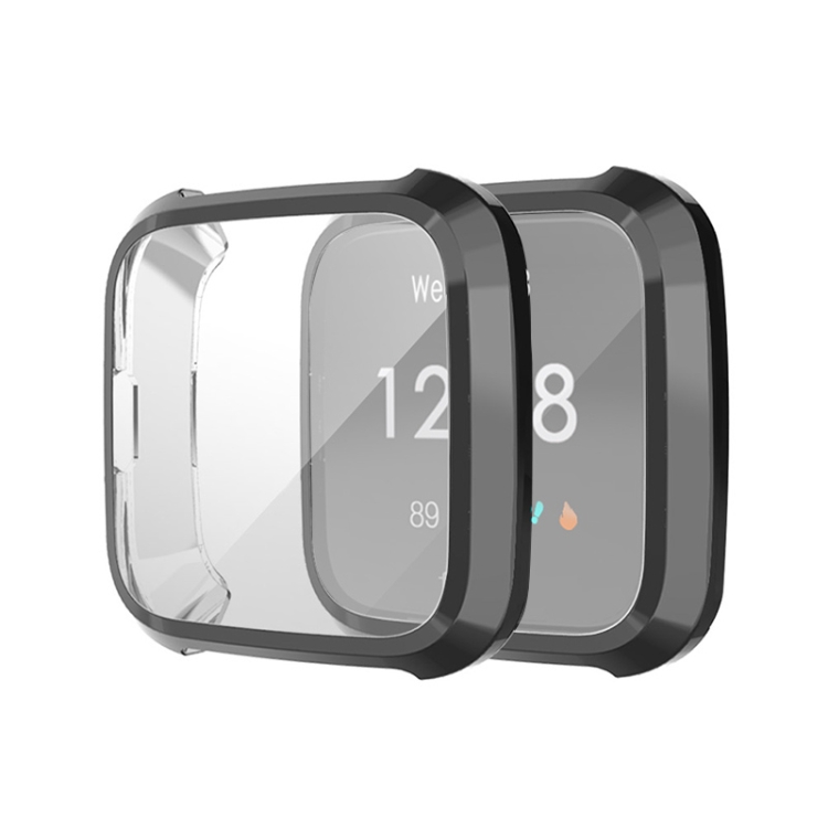 For Fitbit Versa Lite Smart Watch Full Coverage Plating TPU