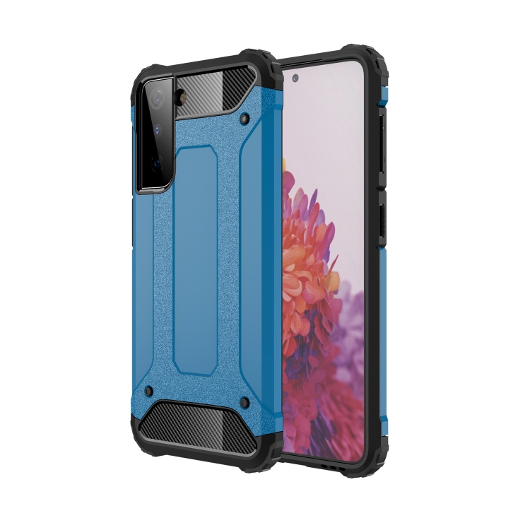 

For Samsung Galaxy S21 5G Magic Armor TPU + PC Combination Case(Blue)