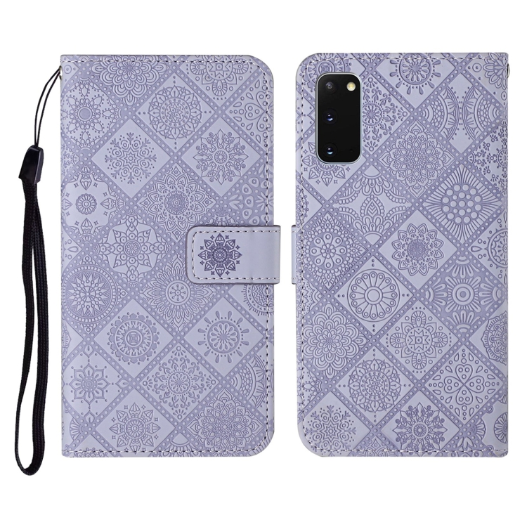 Rerzoiro Cover per Samsung Galaxy S20 Plus Custodia Portafoglio [Blocco RFID] Premium Pelle PU Wallet Case Flip Libro con Porta Carte Slot Supporto Flip Case per Samsung Galaxy S20 Plus, Blu-verde