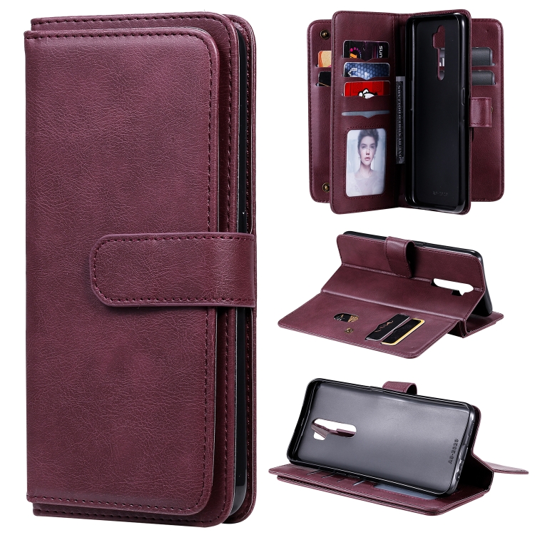 Fatcatparadise Cover per Oppo A9 2020 / A5 2020, Flip Caso in PU