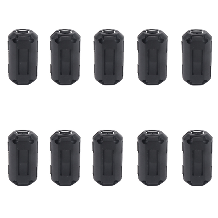 10 PCS / Pack 9mm Anti-interference Degaussing Ring Ferrite Ring Cable ...