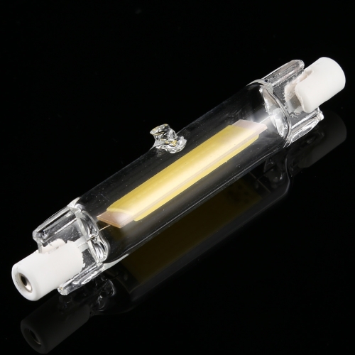 R7S 110V 5W 78mm COB LED Lampadina di ricambio per tubo di vetro Lampada  alogena Spot (luce bianca 6000K)