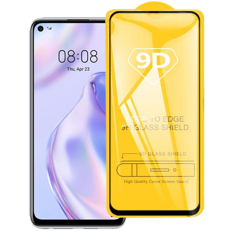 

For Huawei P40 Lite 5G 9D Full Glue Full Screen Tempered Glass Film