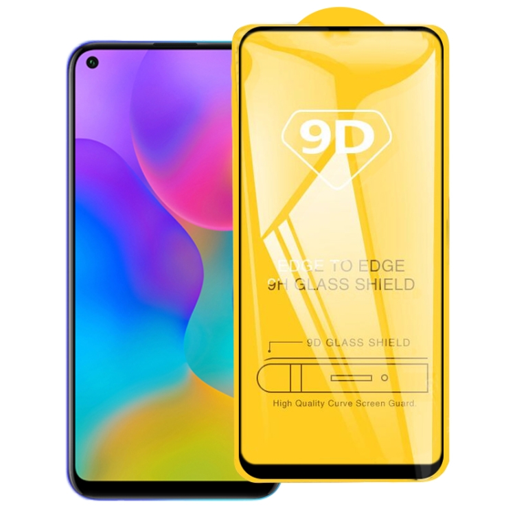 Huawei Honor 9C 9D 전체 접착제 전체 화면 강화 유리 필름