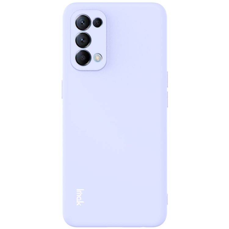 

For OPPO Reno5 5G IMAK UC-2 Series Shockproof Full Coverage Soft TPU Case(Purple)