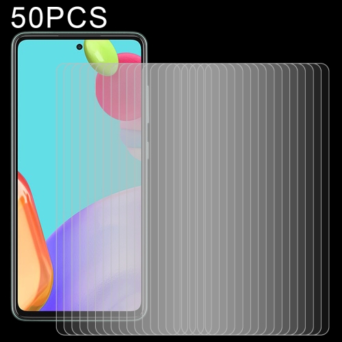 

For Samsung Galaxy A52 5G 50 PCS 0.26mm 9H 2.5D Tempered Glass Film