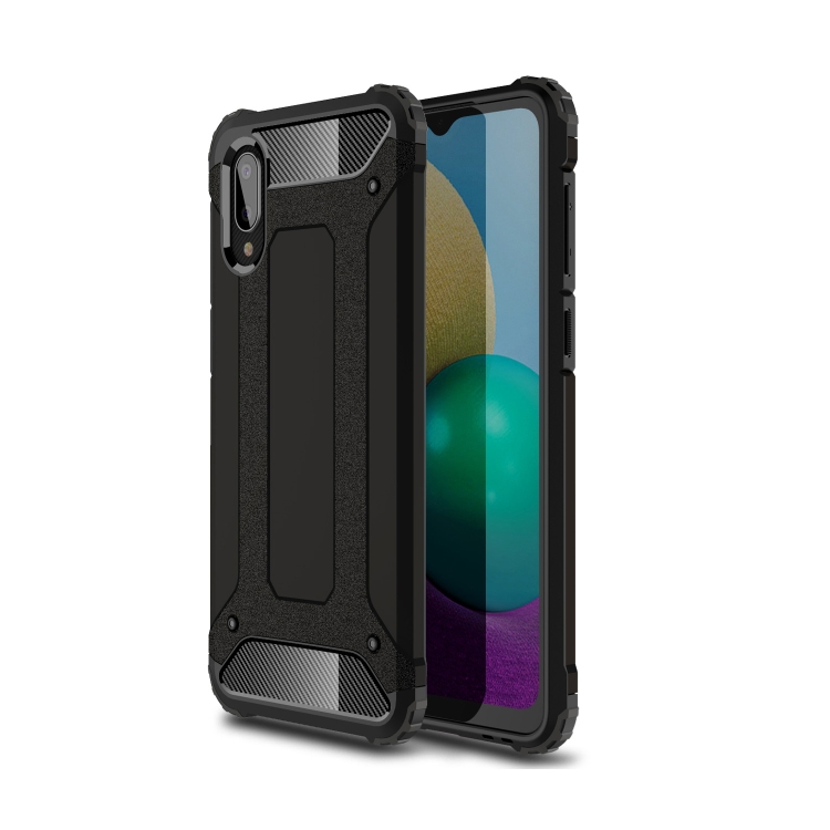 

For Samsung Galaxy A02 Magic Armor TPU + PC Combination Case(Black)