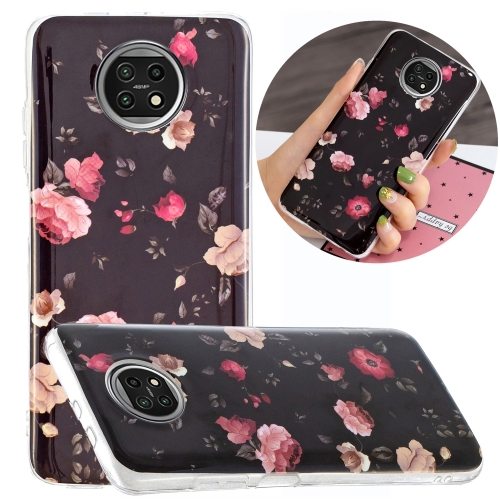 

For Xiaomi Redmi Note 9T Luminous TPU Mobile Phone Protective Case(Rose)