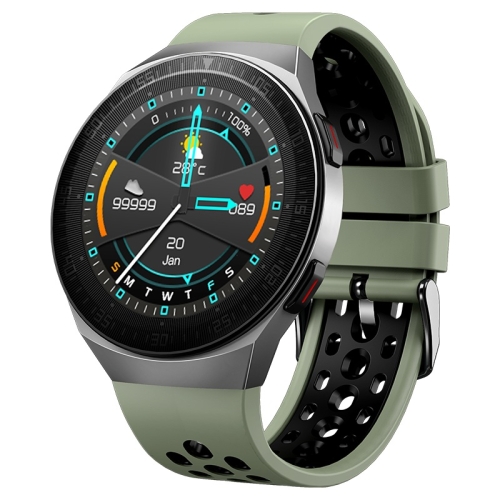 

MT3 1.28 inch TFT Screen IP67 Waterproof Smart Watch, Support Bluetooth Call / Sleep Monitoring / Heart Rate Monitoring(Green)