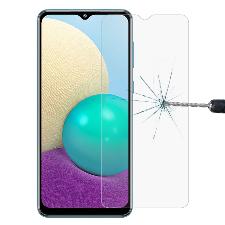 

For Samsung Galaxy A02 0.26mm 9H Surface Hardness 2.5D Explosion-proof Tempered Glass Non-full Screen Film