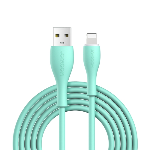 

JOYROOM S-2030M8 M8 Bowling Series 2.4A USB to 8 Pin TPE Charging Transmission Data Cable, Cable Length:2m(Green)