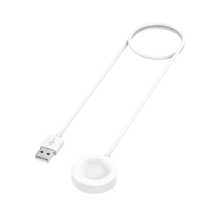 

For Huawei Watch GT 2 Pro / GT 2 ECG USB Magnetic Charging Cable, Length: 1m, Style:One Piece(White)