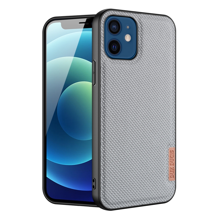 

DUX DUCIS Fino Series PU + TPU Protective Case For iPhone 12 mini (Blue)