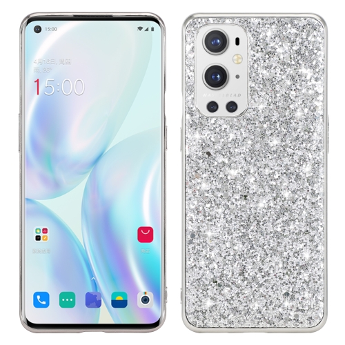 

For OnePlus 8T Glitter Powder Shockproof TPU Protective Case(Silver)