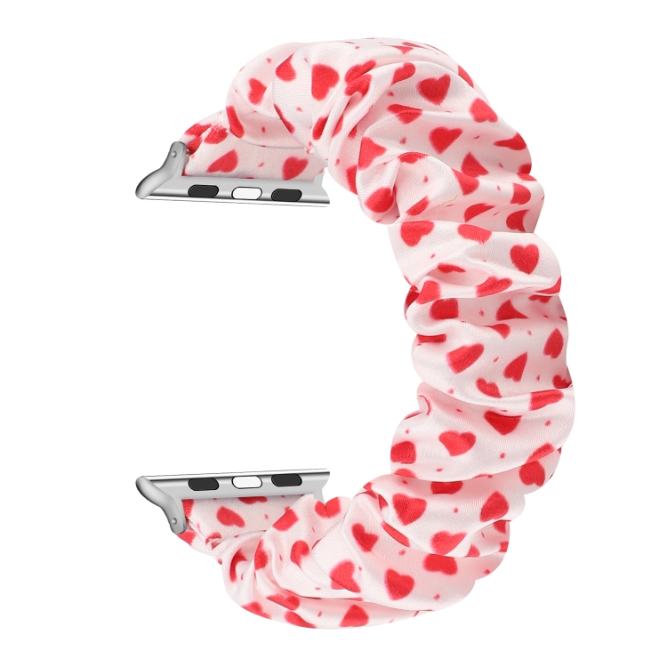 

Fabric Hair Ring Watch Band For Apple Watch Series 7 41mm / 6 & SE & 5 & 4 40mm / 3 & 2 & 1 38mm(7)