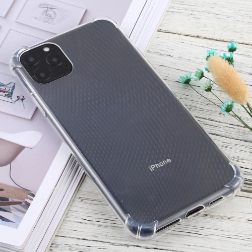 

For iPhone 11 Pro Four-Corner Anti-Drop Ultra-Thin TPU Case(Transparent)