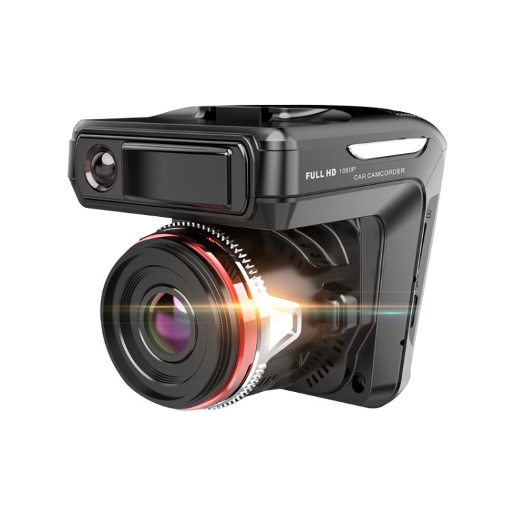 

MSY-301 Car DVR Camera + Radar Detector 2.4 inch Screen FHD 1080P, Support GPS / TF Card / G-Sensor / Loop Recording
