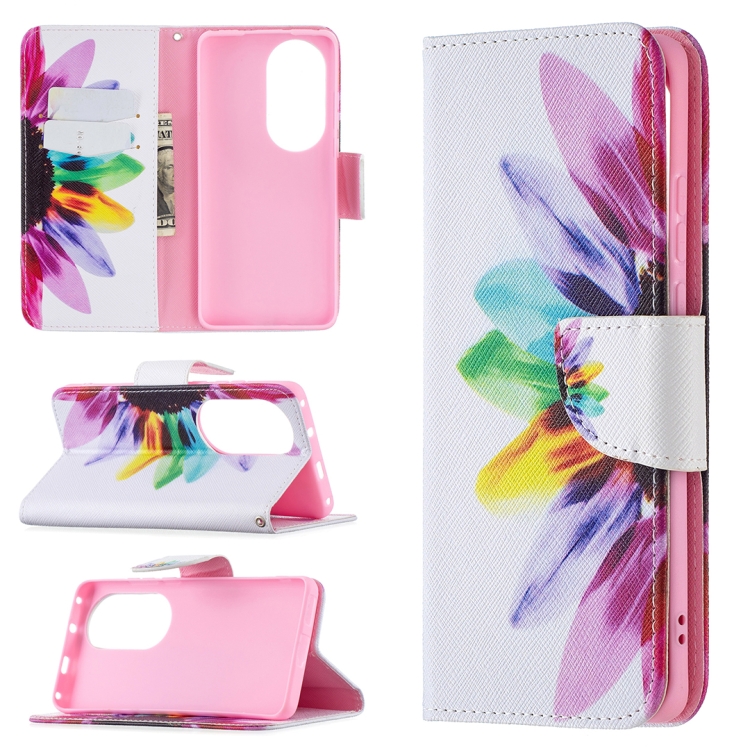 Cover Per Huawei Mate 10 Pro Con Stampa Floreale Colorata - Custodia Morbida Silicone TPU Antiurto