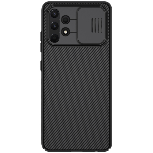 

For Samsung Galaxy A32 4G NILLKIN Black Mirror Series Camshield Full Coverage Dust-proof Scratch Resistant PC Case(Black)