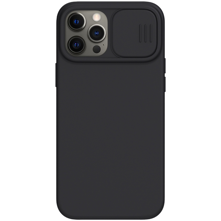 

NILLKIN CamShield Liquid Silicone + PC Full Coverage Case For iPhone 12 Pro Max(Black)